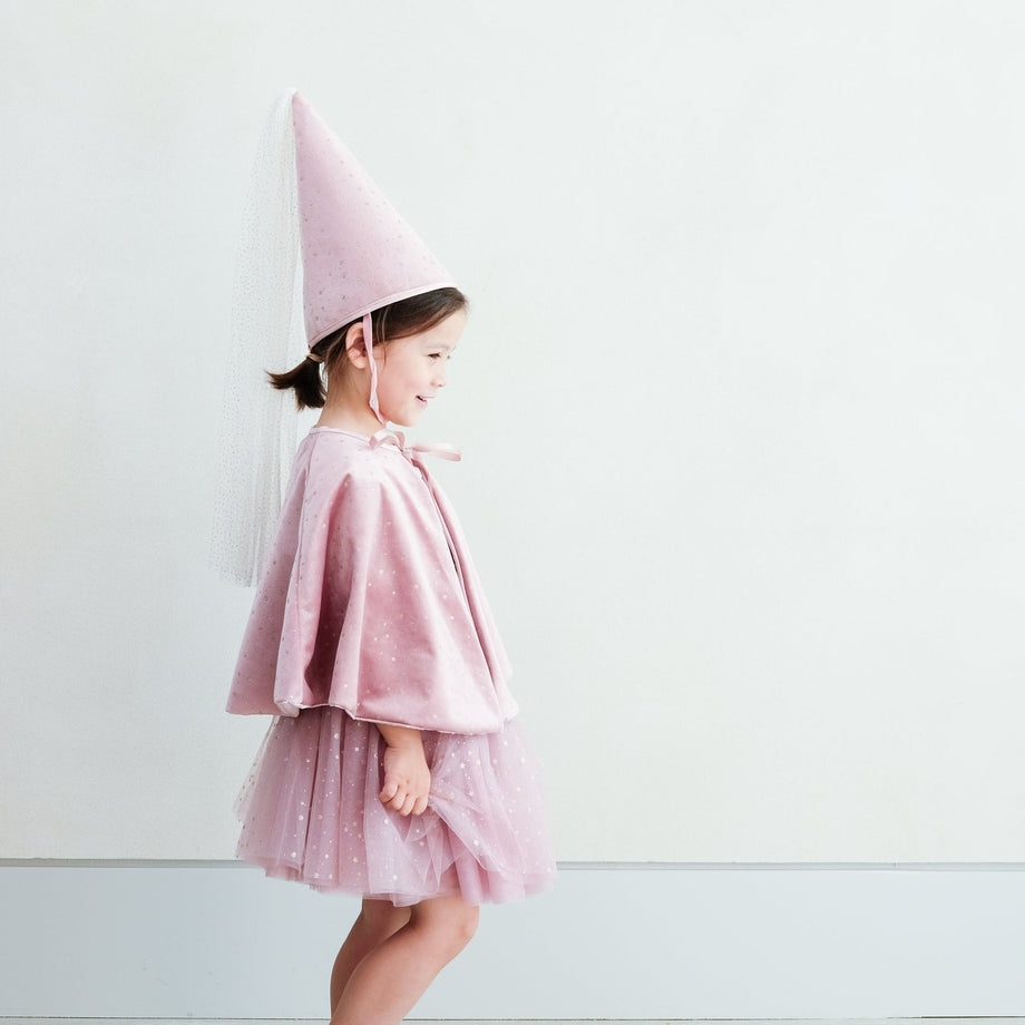 Mimi & Lula Luxe Princess Velvet Cape Dress-Up - UK | Scout & Co