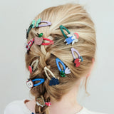 Mimi & Lula - Fruity mini clic clac hair clips - set of 5 | Scout & Co