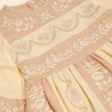 Apolina - Wilma dress - Dried Rose / Cream | Scout & Co