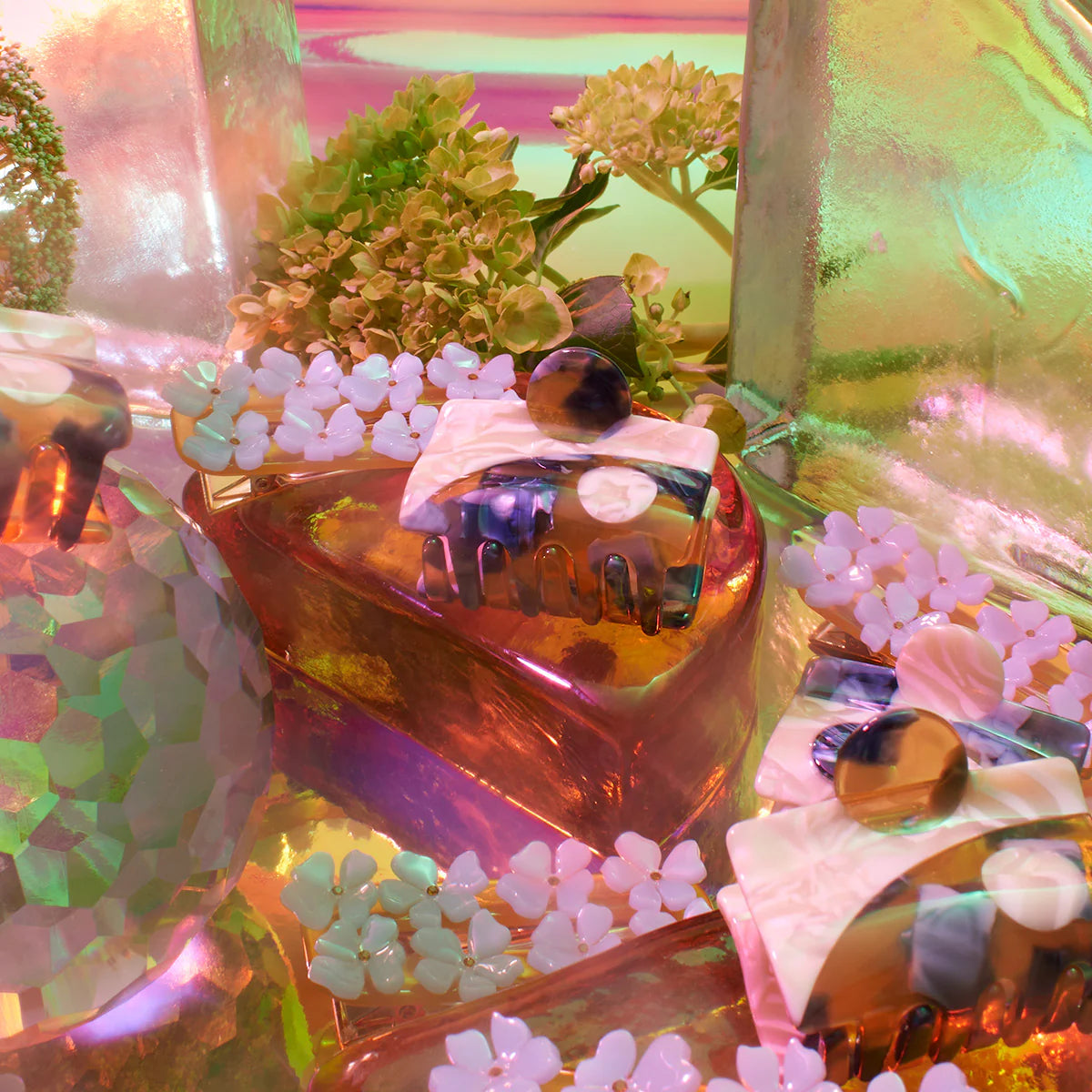 Winona Irene - Golden Hour Balance hair claws - set of 2 | Scout & Co