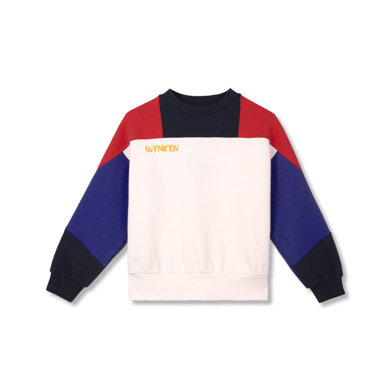 Wynken - Studio sweatshirt - ecru & indigo | Scout & Co