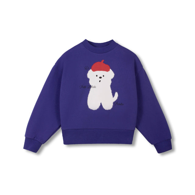 Wynken - Le Petit Artiste sweatshirt - Ultramarine | Scout & Co