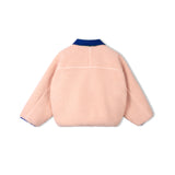 Wynken - Teddy reversible jacket - Blue & Ode to Rose | Scout & Co