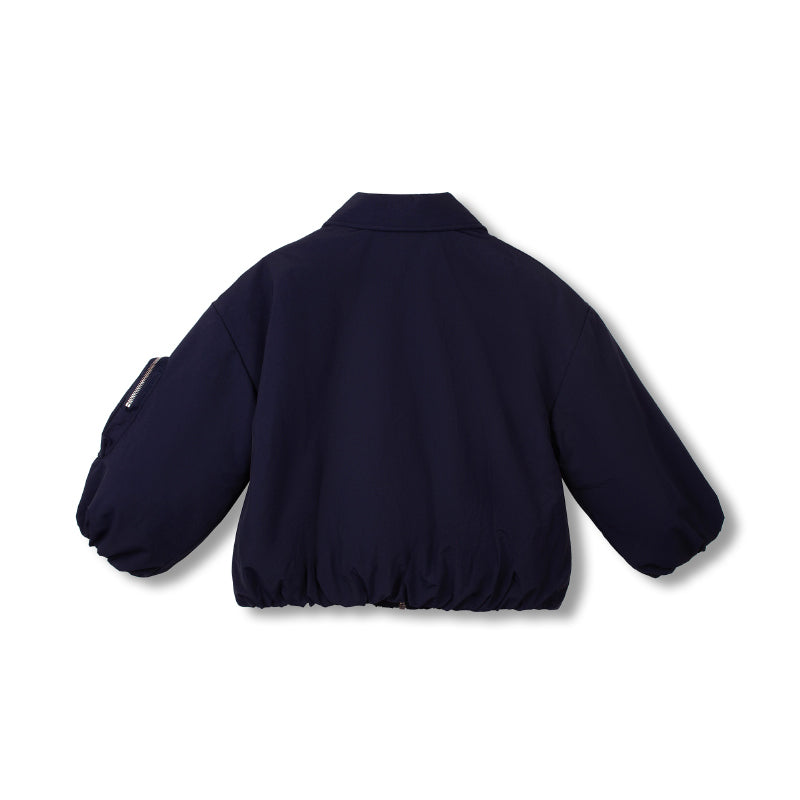Wynken - Poets uniform bomber jacket - navy | Scout & Co