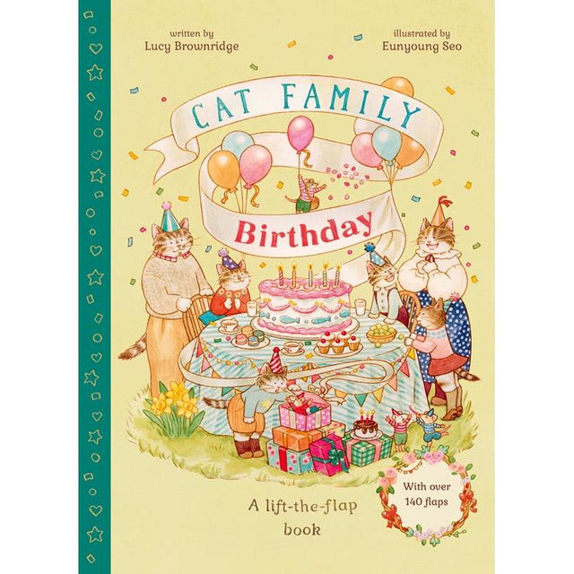Cat Family Birthday: lift-the-flap book - Lucy Brownridge | Scout & Co