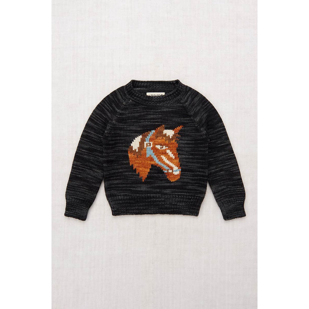 Misha & Puff - Yearling sweater - Licorice | Scout & Co