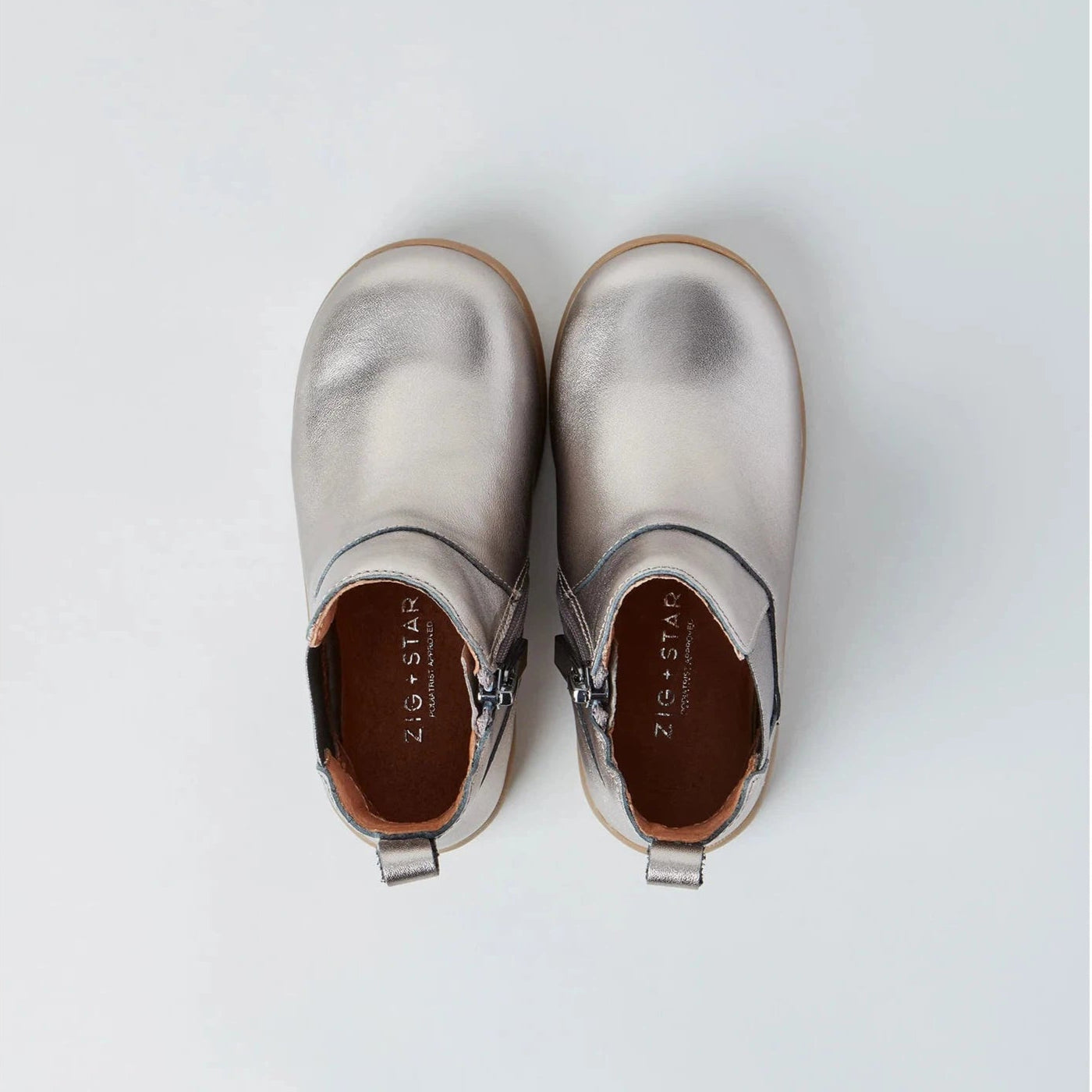 Zig & Star - Rockit boots - infant - Pewter Moon | Scout & Co