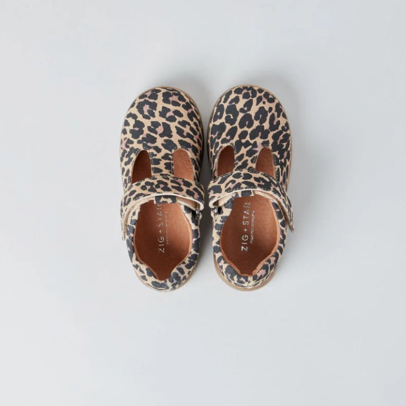 Zig & Star - Astro infant shoes - Natural Animal | Scout & Co