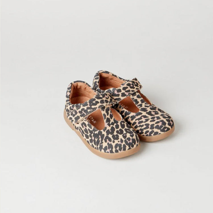 Zig & Star - Astro infant shoes - Natural Animal | Scout & Co