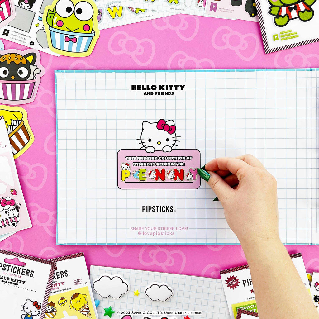 Pipsticks + Hello Kitty And Friends sticker keeper | Scout & Co