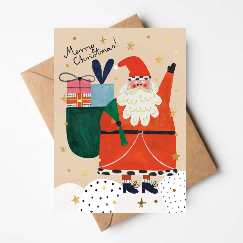 Daria Solak - Santa gold foil card | Scout & Co