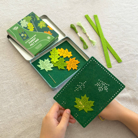 Cotton Twist - Stitch Your Own Forest Felt Bag craft kit | Scout & Co