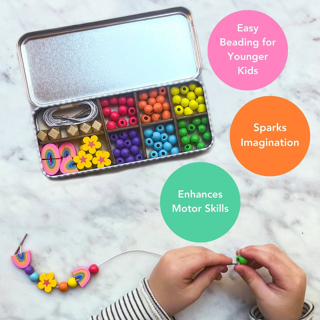 Cotton Twist - Rainbow Bracelet Bead Kit | Scout & Co