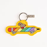 Magpie x Richard Scarry - Rainbow Pencil Car key charm | Scout & Co