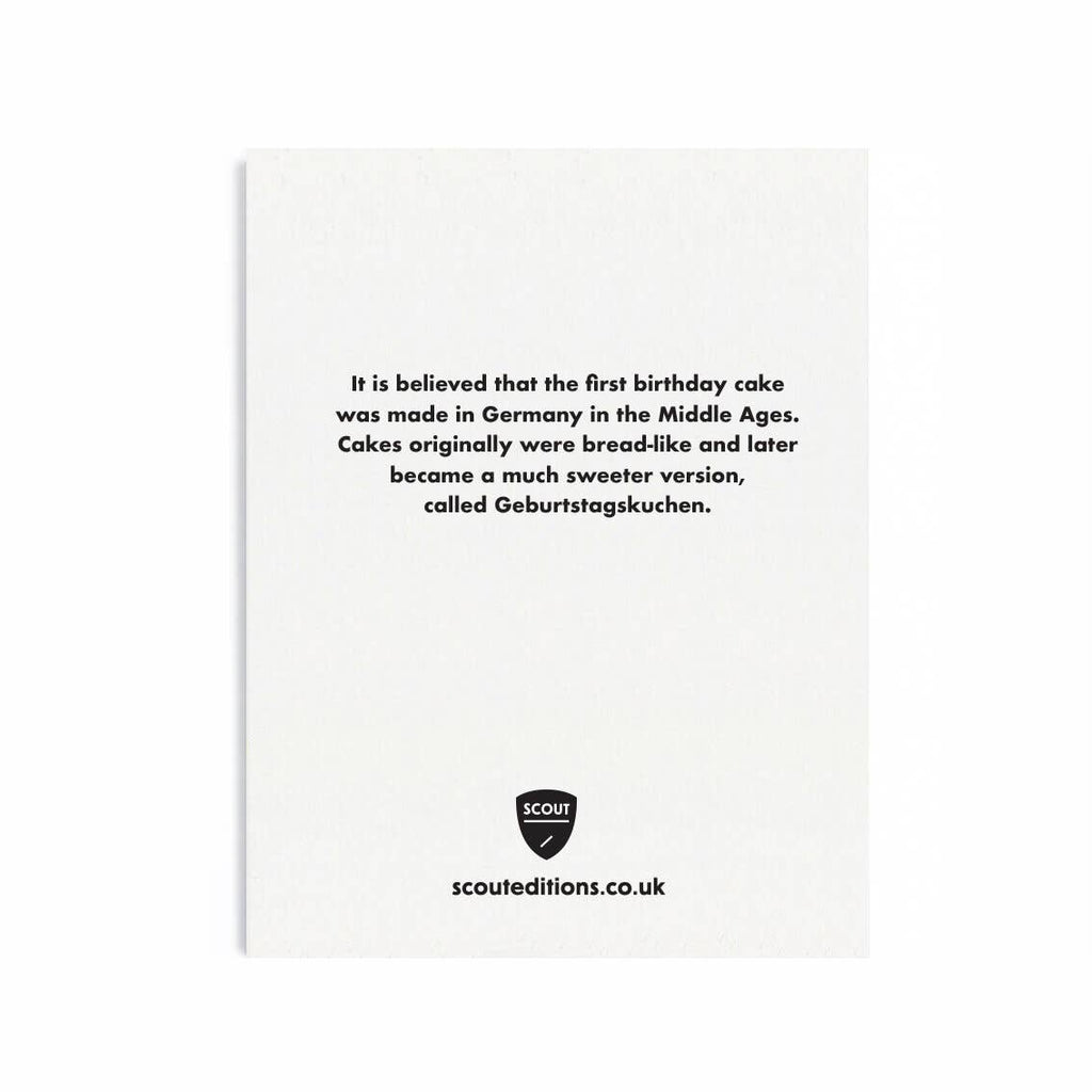 Scout Editions - Cake mini card | Scout & Co