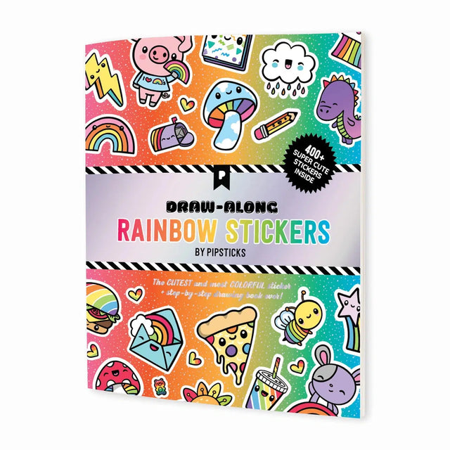 Pipsticks - Draw-A-Long Rainbow Sticker Book | Scout & Co