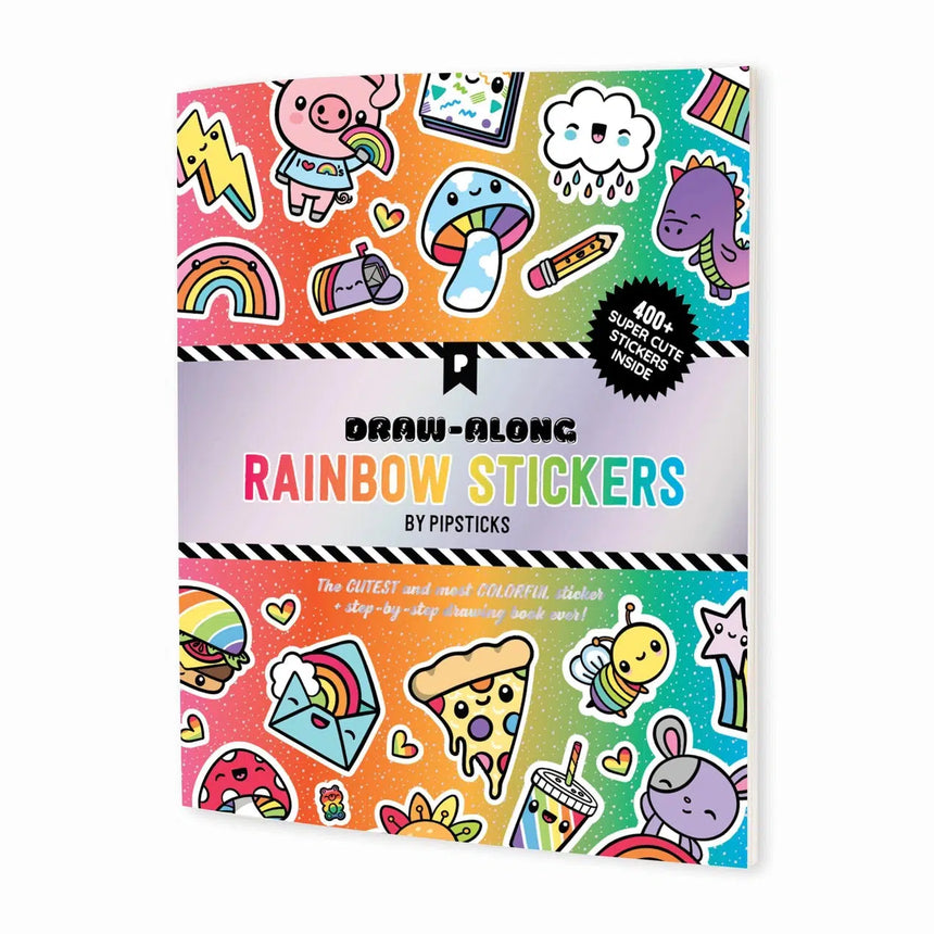 Pipsticks - Draw-A-Long Rainbow Sticker Book | Scout & Co