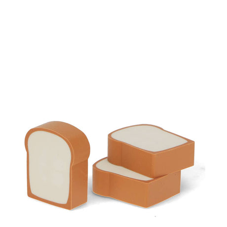 Red - Bread erasers (3 slices) | Scout & Co