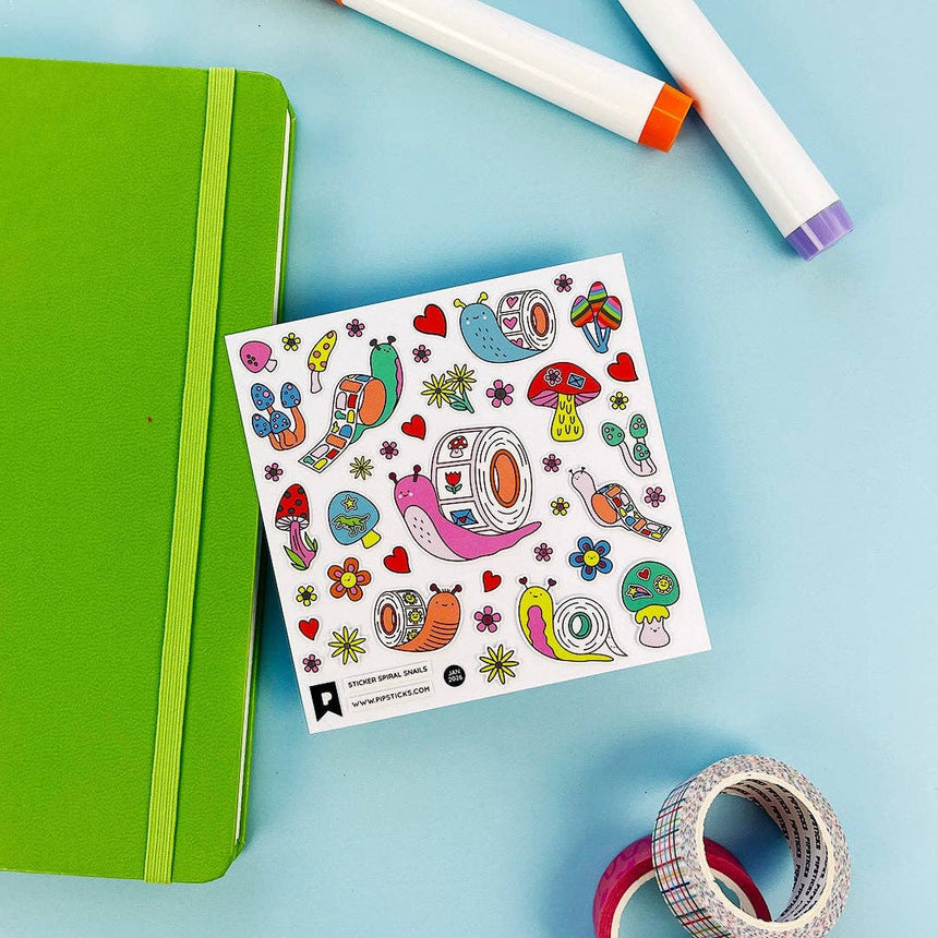 Pipsticks - Sticker Spiral Snails stickers | Scout & Co
