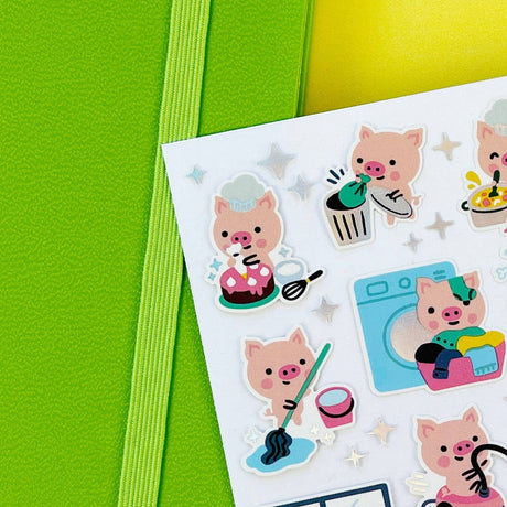 Pipsticks - Piggy Polishers stickers | Scout & Co