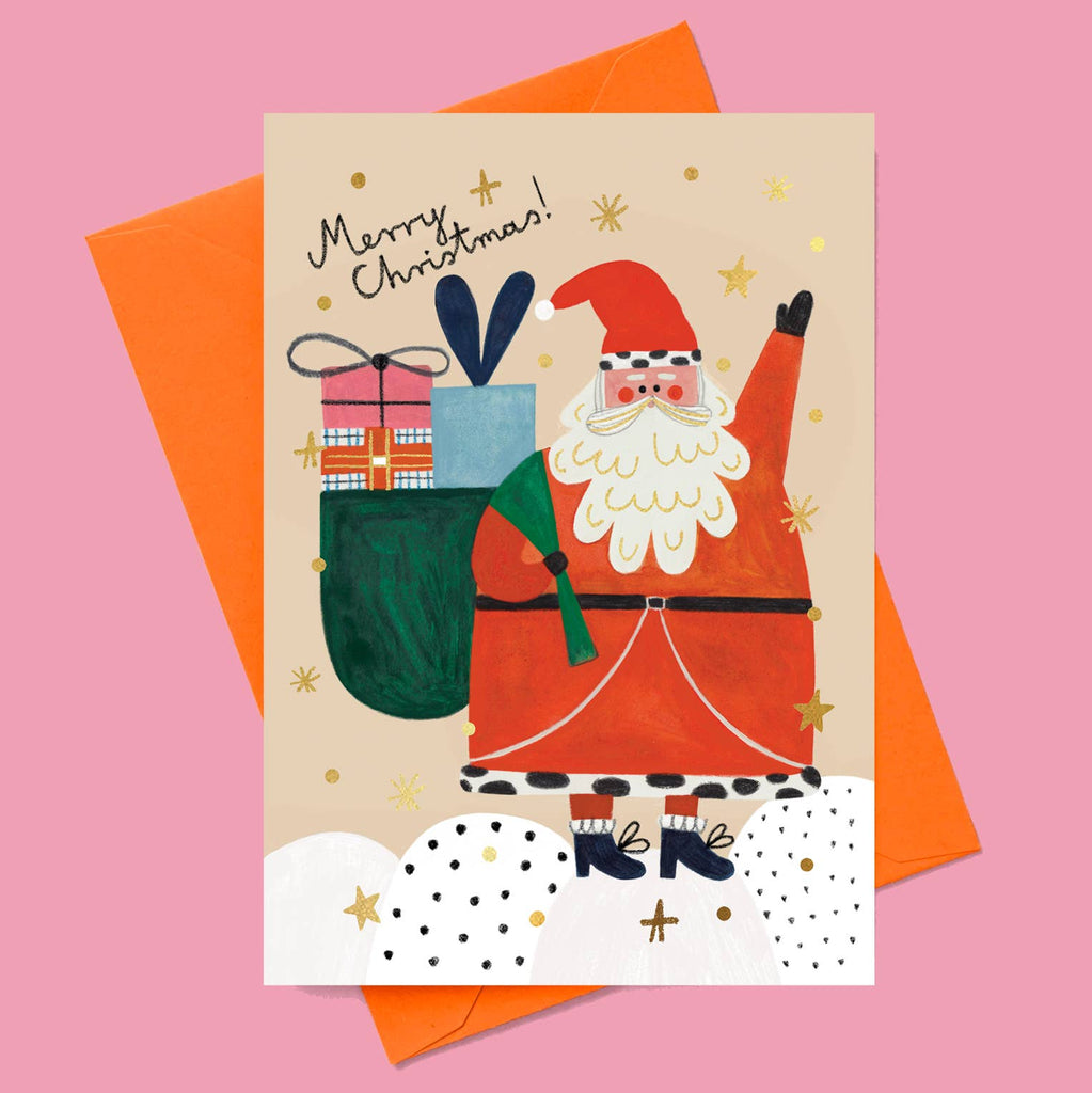 Daria Solak - Santa gold foil card | Scout & Co