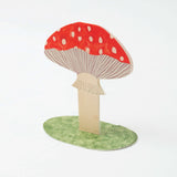 Hadley - Toadstool stand-up card | Scout & Co
