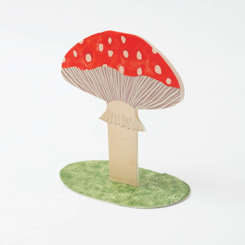 Hadley - Toadstool stand-up card | Scout & Co