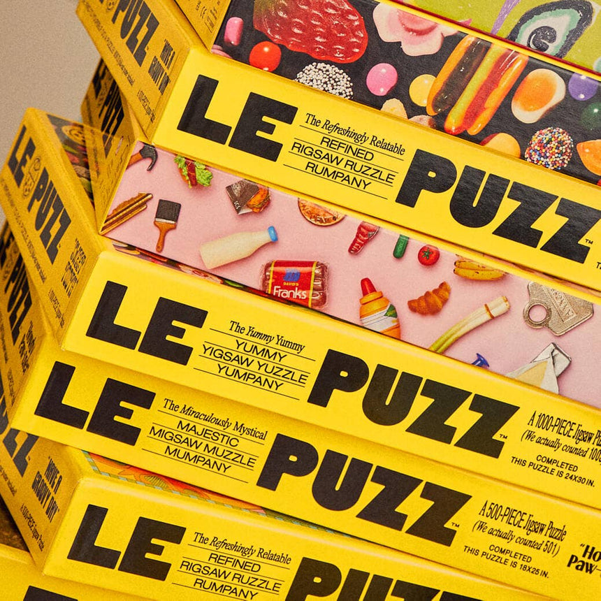 Le Puzz - Teeny Tiny Things 1000-piece jigsaw puzzle | Scout & Co