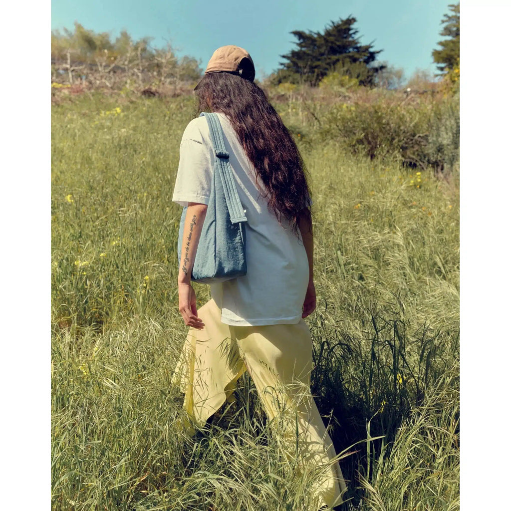 Baggu - Nylon Shoulder bag - Digital Denim | Scout & Co