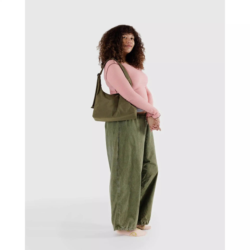 Baggu - Nylon Shoulder bag - Seaweed | Scout & Co