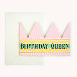 Hadley - Birthday Queen party hat card | Scout & Co