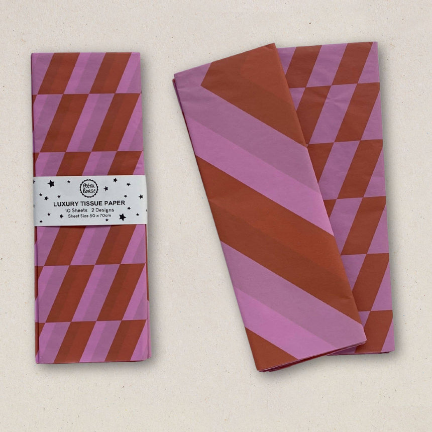 Petra Boase - Luxury Tissue Paper Gift Wrap - Lilac/Rust | Scout & Co