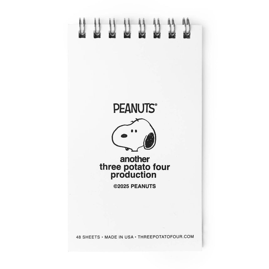 3P4 x Peanuts - Snoopy Flower Bouquet Mini Notebook | Scout & Co