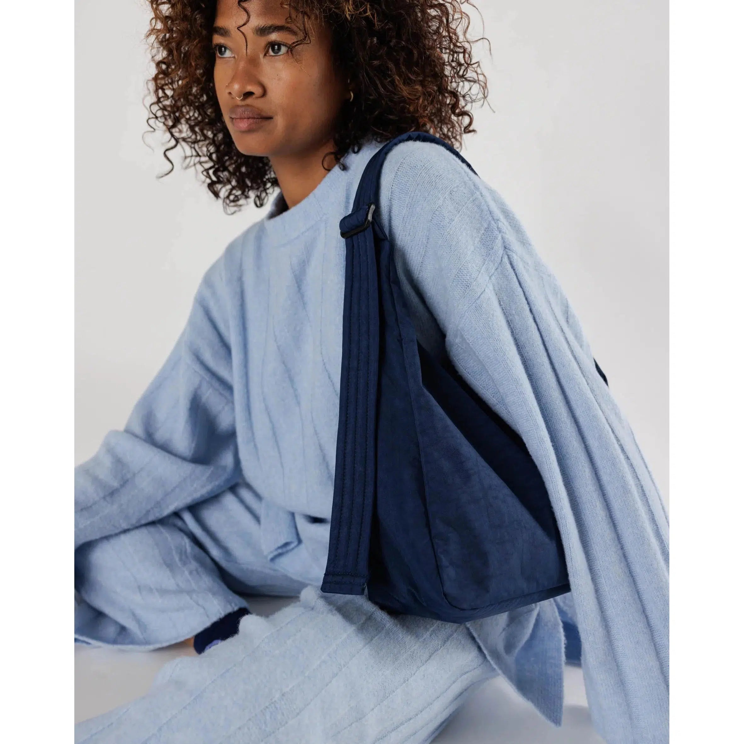 Baggu Nylon Shoulder bag Navy blue