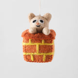 Wrap - Simbi hanging felt ornament | Scout & Co