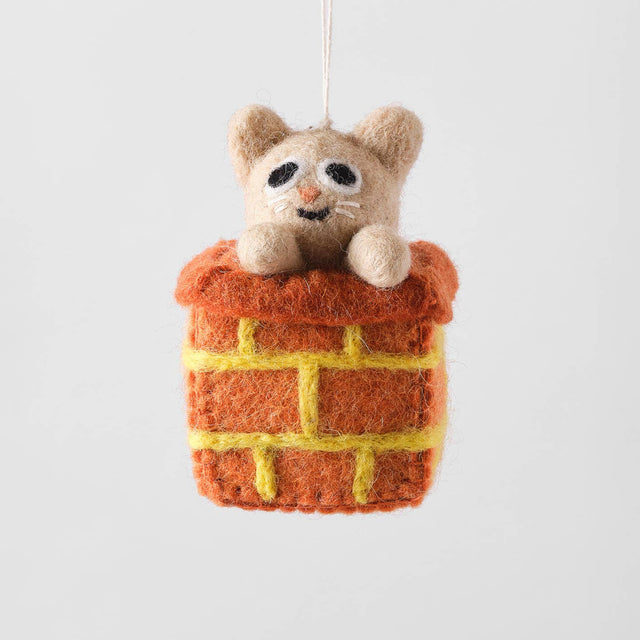 Wrap - Simbi hanging felt ornament | Scout & Co