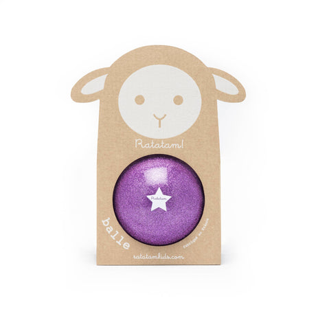 Ratatam! - Purple glitter ball - 10cm | Scout & Co