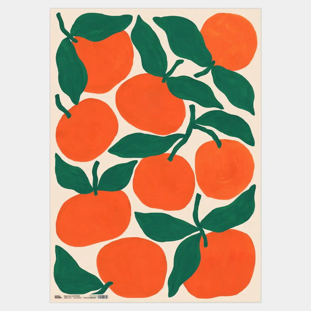 Evermade - Tangerines gift wrap | Scout & Co