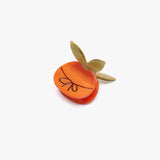 Winona Irene - Mandarin Orange With Bow mini hair claw | Scout & Co