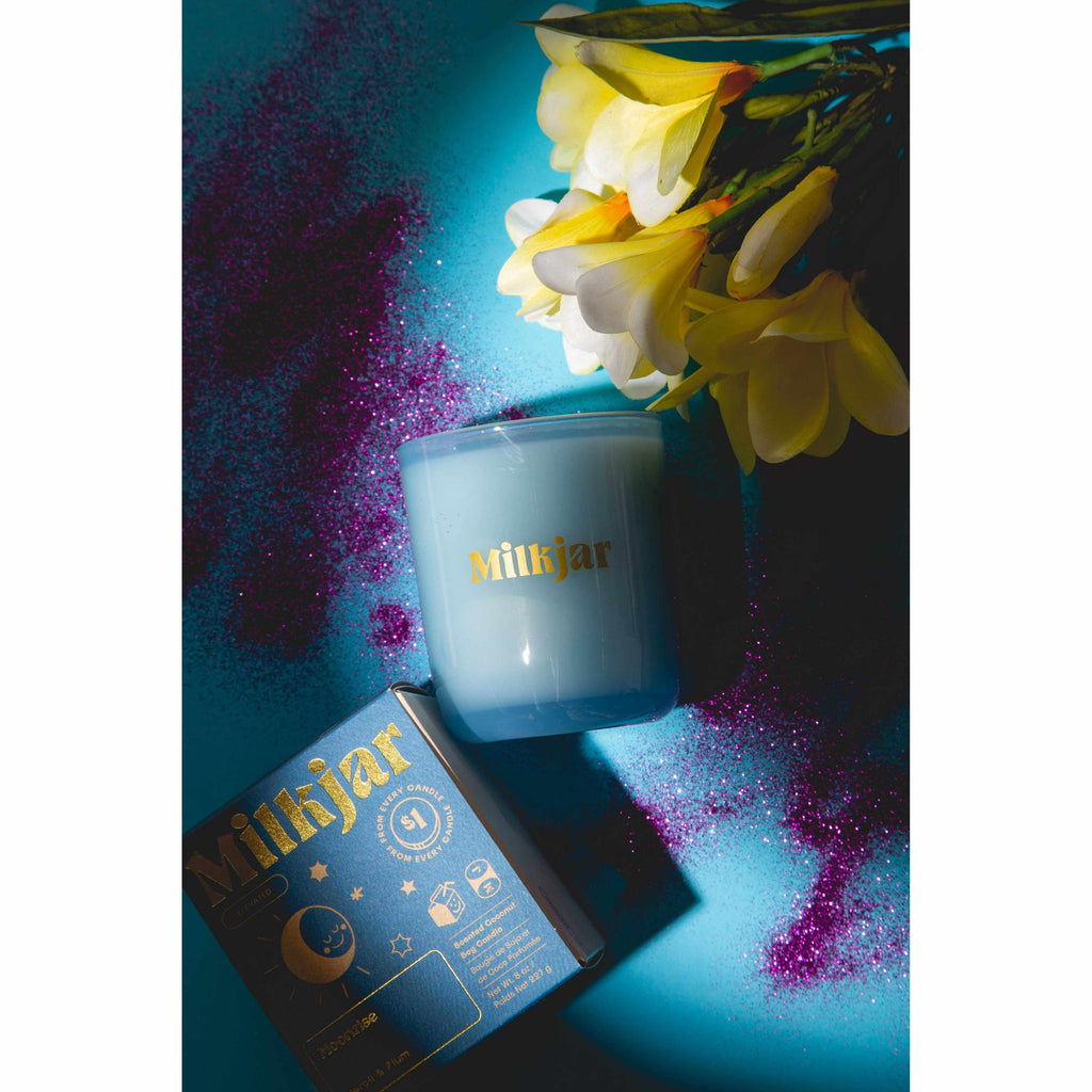 Milk Jar Candle Co - Moonrise candle - Neroli & Plum | Scout & Co