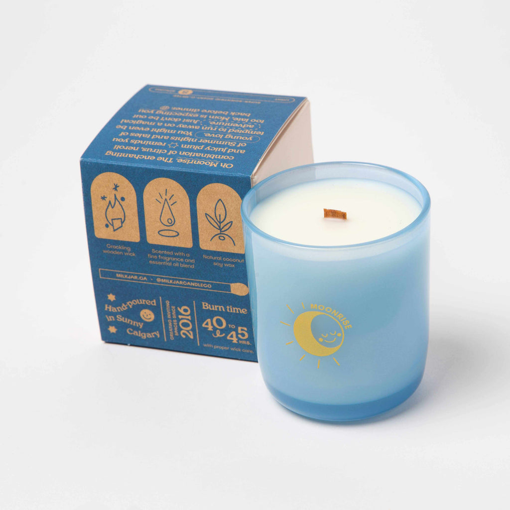 Milk Jar Candle Co - Moonrise candle - Neroli & Plum | Scout & Co