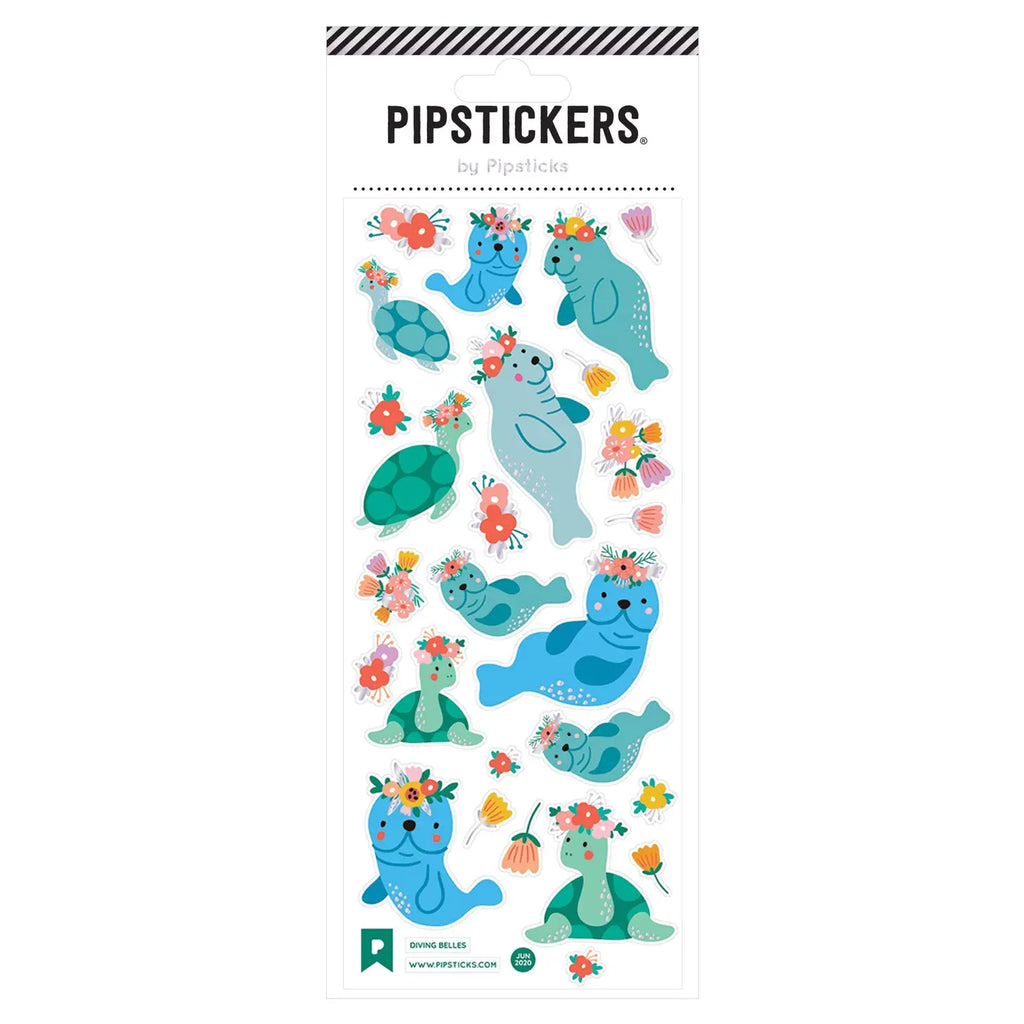 Pipsticks - Diving Belles sticker sheet | Scout & Co