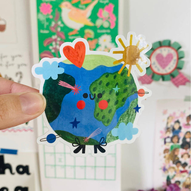 Daria Solak - Earth sticker | Scout & Co