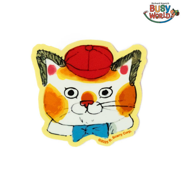 3P4 x Richard Scarry - Huck Cat sticker | Scout & Co