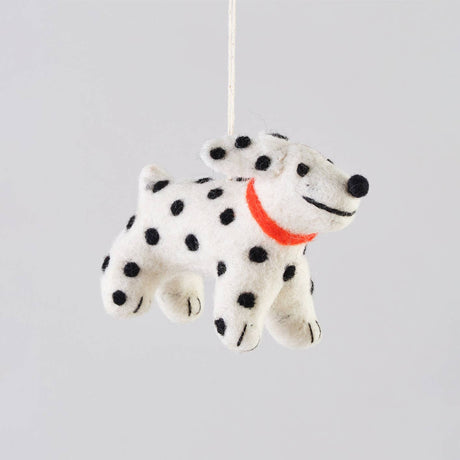 Wrap - Eric Dog hanging felt ornament | Scout & Co