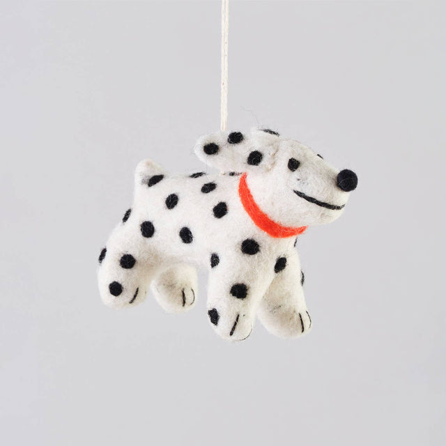 Wrap - Eric Dog hanging felt ornament | Scout & Co