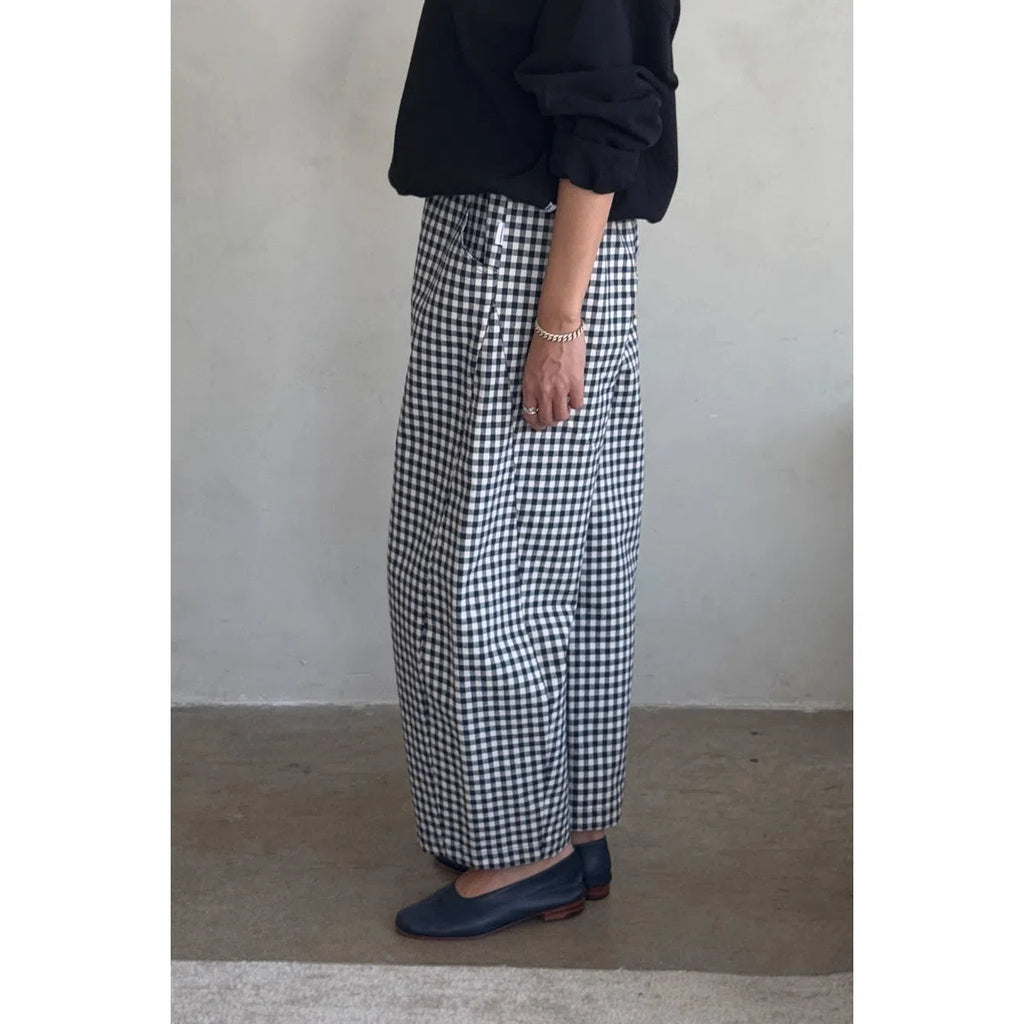 Le Bon Shoppe - Arc pants - Navy gingham | Scout & Co