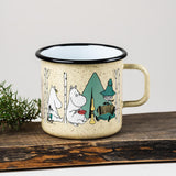 Muurla - Moomin enamel XL mug - Campers | Scout & Co