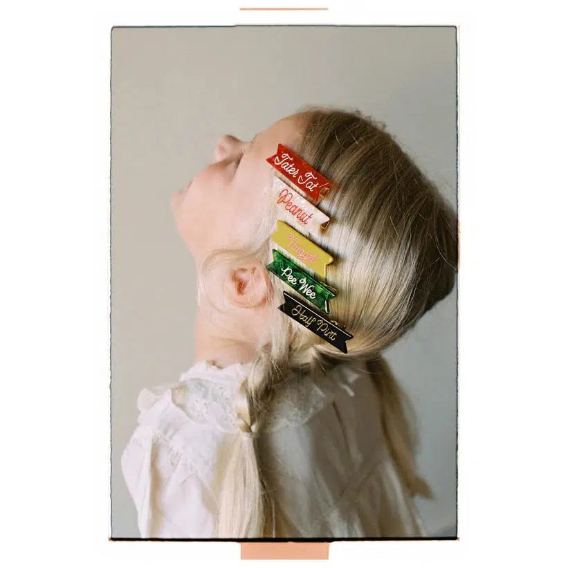 Eugenia Kids - Pet Names hair clips - set of 5 | Scout & Co