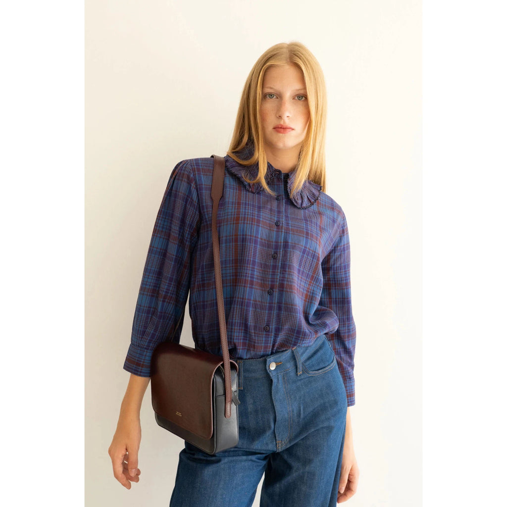 Tiny Cottons Woman - The Tiny Big Sister - Check skirt - blue | Scout & Co